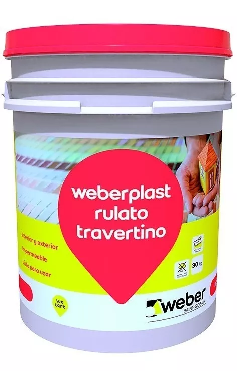 Rev. plast weber rulatotraver m piedraparis x30kg